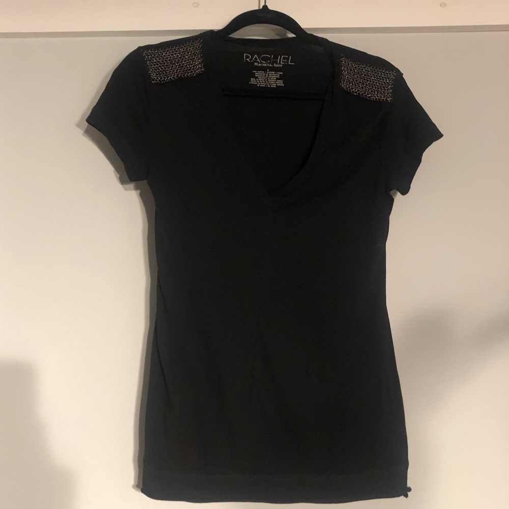 RACHEL Rachel Roy Black Shirt